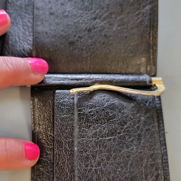 Yves Saint Laurent Men's Vintage Leather Wallet (YSL) - Picture 8 of 8